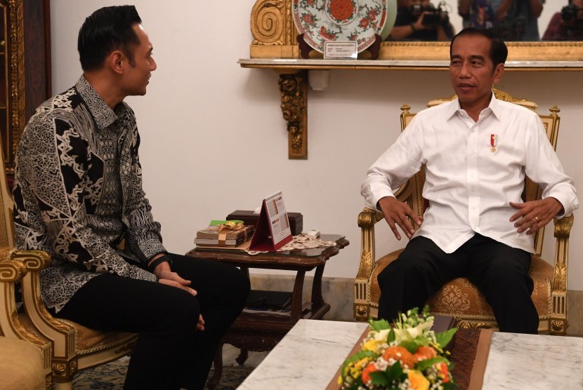 AHY Bertemu Jokowi: Demokrat Tetap Bersama Koalisi, tapi